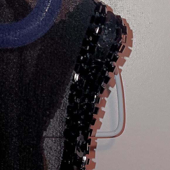 Jkara Dress Drop Waist With sequin embroidered chiffon blouson - Picture 3 of 11